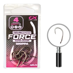 Carlige CPK Force Teflon Coated Grippa, 10buc/plic
