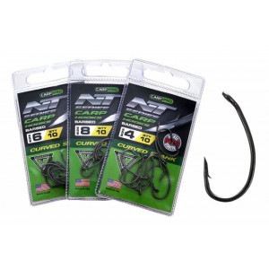Carlige crap Carp Pro Curved Shank, 10 buc