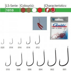 Carlige LS-1010G 25buc/ plic Gamakatsu