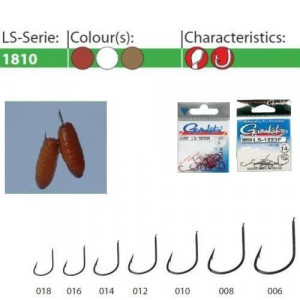 Carlige LS-1810G 25buc/ plic Gamakatsu