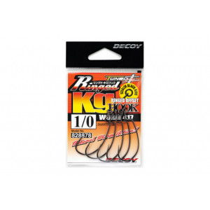 Carlige Offset Decoy Worm 417 Ringed Kg