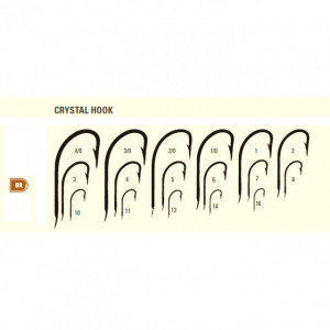 Carlige reverse tija scurta Mustad 515BR, bronz, 10buc - Img 2