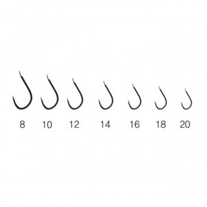 Carlige Trabucco Wide Gape Carp, 15 buc - Img 2