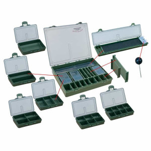 Cutie pescar Carp box 001 / 365x300x55 mm Baracuda