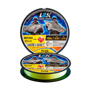 Fir galben 150m L&K Micro Braid Energofish