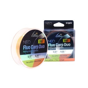 Fir Monofilament Carp Expert Neo Fluo Carp Duo Galben + Portocaliu, 300m