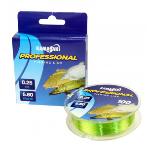 Fir Monofilament EnergoTeam Kamasaki Professional, Verde Deschis, 100m