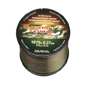 Fir monofilament Infinity Duo Camo, de la 840m Daiwa