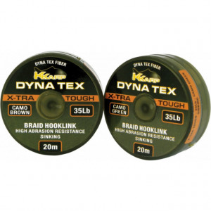 Fir textil inaintas K-Karp DT XTRA Tough, verde camuflaj, 20m