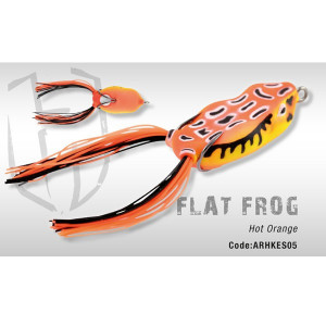 Flat Frog Hot Orange Herakles