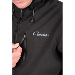 Jacheta SoftShell neagra Gamakatsu - Img 3
