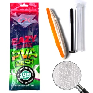 Kit Plasa Solubila CPK Fast Melt PVA cu Tub si Presa, 10m