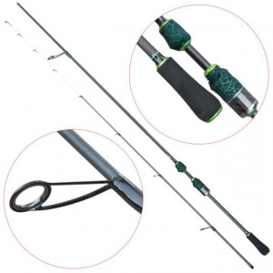 Lanseta Baracuda Echo X, 1.98m, 0.5-6g, 2 tronsoane