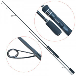 Lanseta Baracuda King Jig 19802 Carbon, 1.98m, 1-6g, 2 tronsoane - Img 2