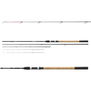 Lanseta Daiwa Black Widow Feeder, 3.60m, 150g, 3 tronsoane+2 varfuri