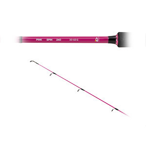 Lanseta Energoteam Wizzard Pink Spin, 2.70m, 30-60g, 2 tronsoane - Img 2
