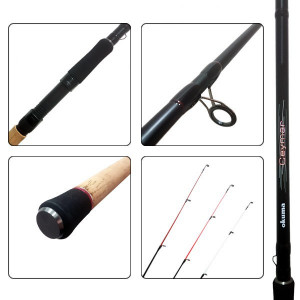 Lanseta Okuma Ceymar River Feeder, 4.20m, 150g, 3+3buc - Img 2