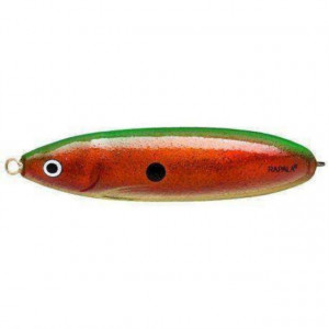 Lingurita oscilanta antibradis Rapala Minnow Spoon, culoare HFCGR, 7cm, 15g