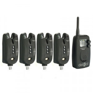 Set 4 avertizori cu statie Carp Pro Detect