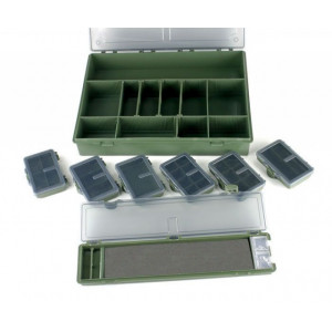 Set 8 cutii multifunctionale Carp Pro, 36.5x29.5x6.5cm - Img 3