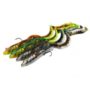 Shad Savage Gear 4D Real EEL, Firetiger 20cm, 38g, - Img 2