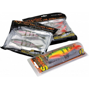 Shad Swimmy Fire Tiger 9cm 4buc/plic Rapture - Img 4