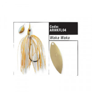 Spinnerbait Herakles Quake, Waka Waka, 17.5g - Img 2