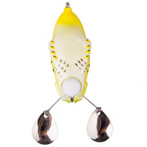 Spinnerbait Kick Frog 15cm / 22g F verde Savage Gear - Img 2