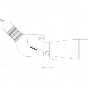 Telescop terestru Endurance 20-60x80 Hawke - Img 2