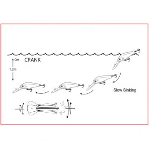 Vobler Cormoran Cor F2, Carp, 3.5cm, 2.5g