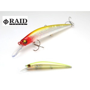 Vobler Raid Level Minnow Plus, Pearly Chart, 12.5cm, 14g - Img 2