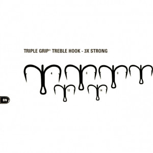 Ancora tripla scurta Mustad Ultrapoint, 5buc - Img 2