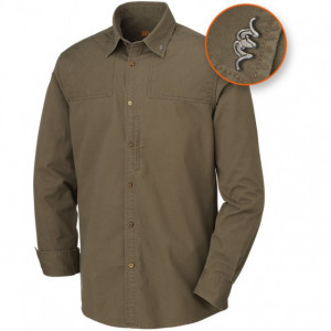 Camasa Blaser Twill Modern Fit, Olive - Img 2
