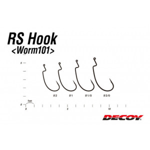 Carlige Offset Decoy Worm 101 Rs