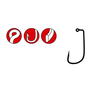 Carlige Pentru Jig 29F, 25buc/plic Gamakatsu