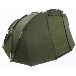 Cort Prologic Bivvy + Foaie de Cort Overwrap, 2 persoane, 365x380x180cm - Img 2