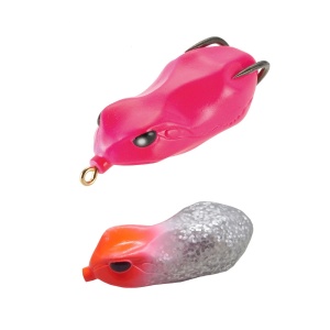 Creatura Tiemco Vajra Frog FRG-60, Read Head/Silver Glitter, 6cm