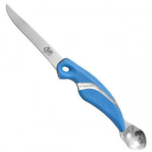 Cutit Cuda pentru filetat cu lingura icre, lama 31cm