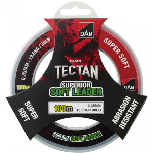 Fir Dam Tectan Soft Leader, 100m, Transparent