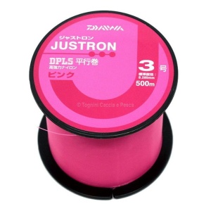 Fir Monofilament Daiwa Justron DPLS Pink, 500m