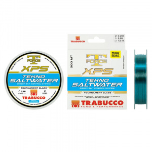 Fir Monofilament Trabucco T-Force XPS Tekno Saltwater, Blue Crystal, 150m