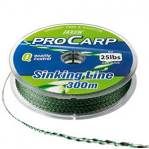 Fir textil Jaxon ProCarp Sinking Line, verde, 10m - Img 2