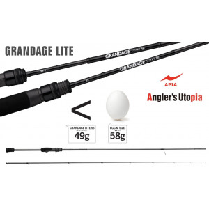 Lanseta Apia Grandage Lite 75, 2.26m, 3-10g, 2 tronsoane - Img 2