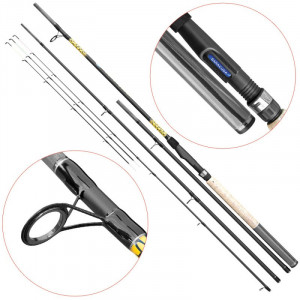 Lanseta Baracuda Dual Feeder, 11-13 Ft, 120g, 3 tronsoane - Img 2