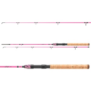 Lanseta Daiwa Ninja X Kids Pink, 1.60m, 10-30g, 2 tronsoan - Img 3