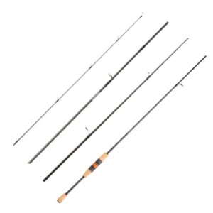 Lanseta Daiwa Silver Creek Spinning 604 LFS, 1.83m, 2-8g, 4 tronsoane