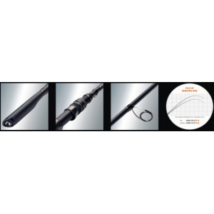 Lanseta Sportex Carat GT-S Ultra Light, 2.4m, 9g, 2 tronsoane
