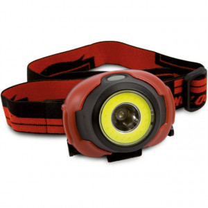 Lanterna frontala LineaEffe Red, 3 leduri, 300 lumeni