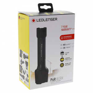 Lanterna Led Lenser P6R Work cu incarcator, 850 lumeni