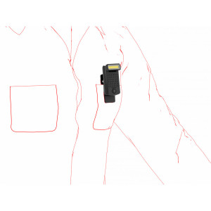 Lanterna Ledlanser W1R Work Black. 220lm, usb - Img 5